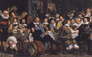 Bartholomeus van der Helst Celebration zun peace of Munster in the general quarters of the St. Jorisdoele oil on canvas